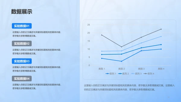 蓝色医学专业毕业论文答辩PPT