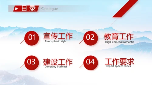 清正廉洁作表率党风廉政建设工作总结动态PPT