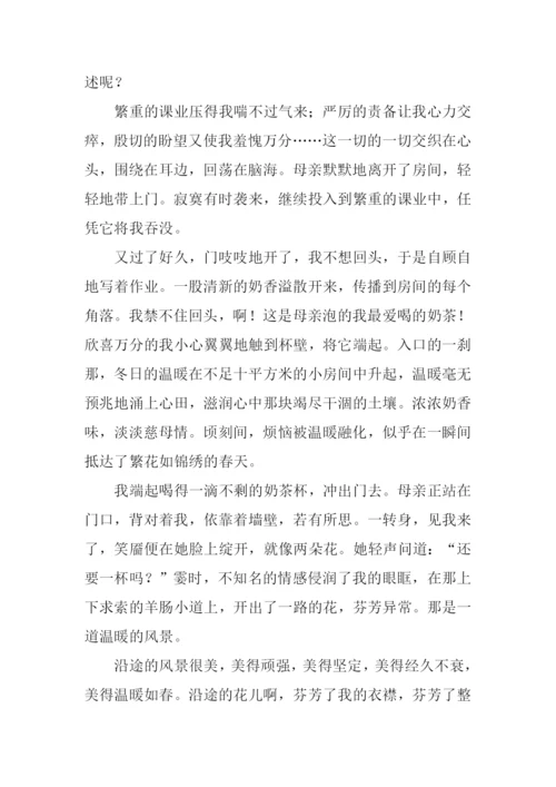 沿路的风景作文.docx