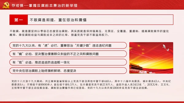做清正廉洁好干部好表率党风廉政建设微党课