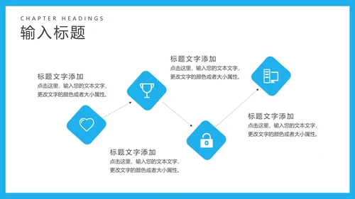 蓝色卡通风计算器小学生乘除法教学PPT模板
