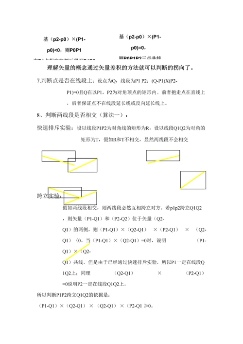 2023年GIS算法原理知识点总结.docx