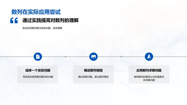 数列性质及应用教学PPT模板