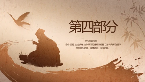 中医传承文化工作总结动态PPT