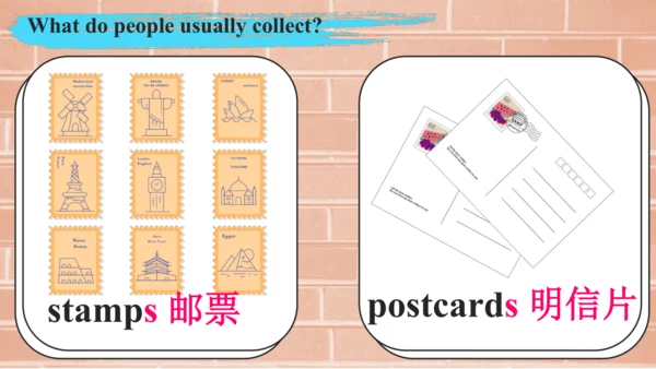 外研版八年级下册Module 6 Hobbies Unit 1 Do you collect any