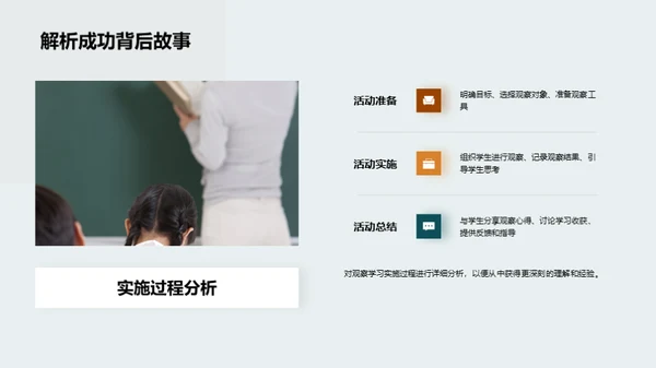 深化观察学习理解
