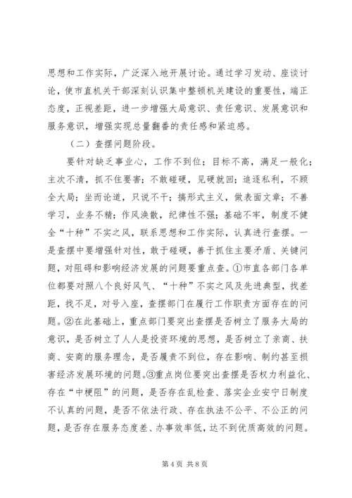 转变干部作风促进机关建设活动方案.docx