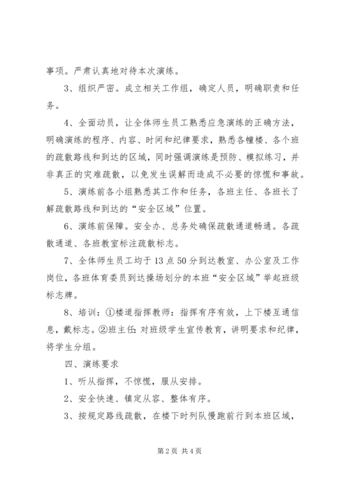 防拥挤踩踏应急疏散演练方案 (4).docx