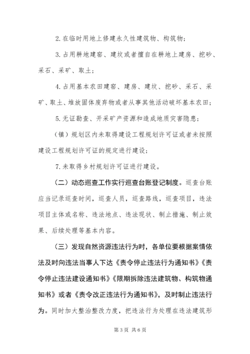 8自然资源执法监察动态巡查工作方案.docx