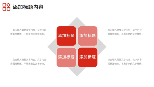 研究生复试答辩红色商务通用PPT模板