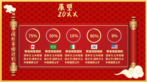 兔年开门红玉兔迎春年终颁奖盛典企业年会通用PPT