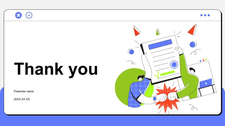 蓝色插画风通用行业员工入职培训PPT主题