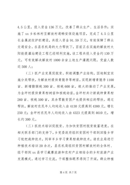 乡镇年度精准扶贫工作总结.docx