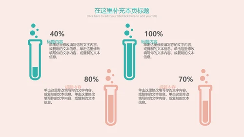 创意清新简约时尚医学医疗动态ppt模板