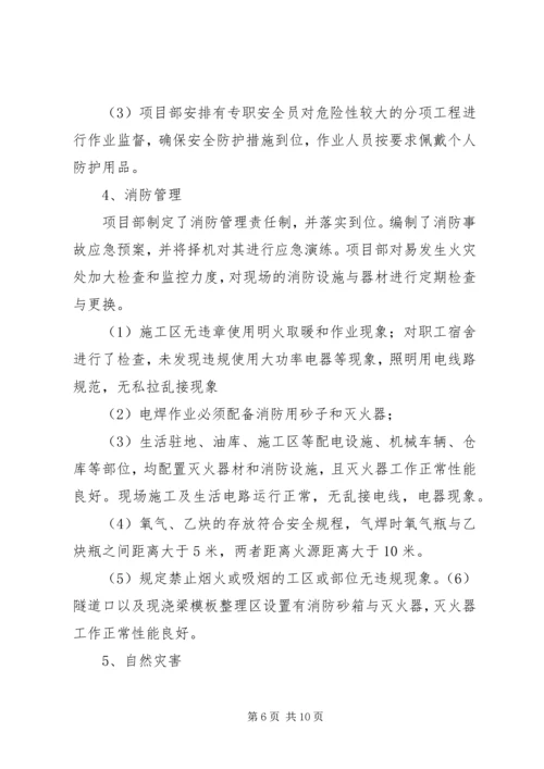 安全自查及隐患整改情况报告 (2).docx