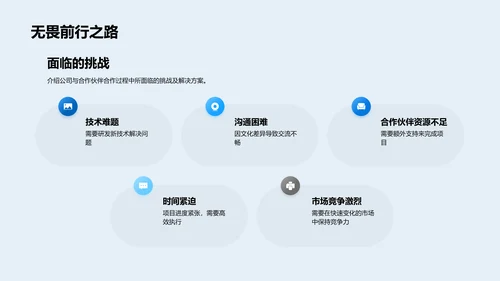 公司技术合作纵览PPT模板