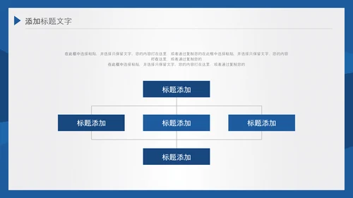 2021潘通蓝风格简约线条工作总结年终总结述职报告PPT