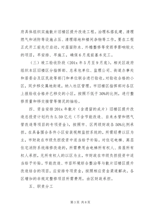 老旧小区改造实施方案.docx