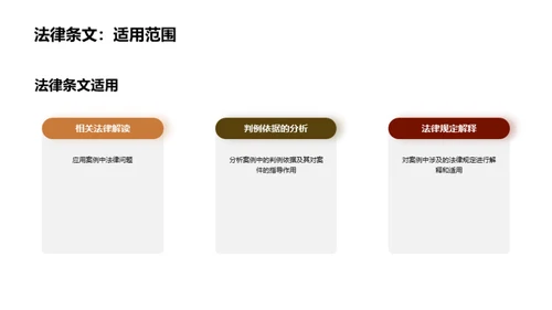 法律案例分析