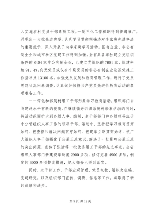 全省组织部长会议.docx