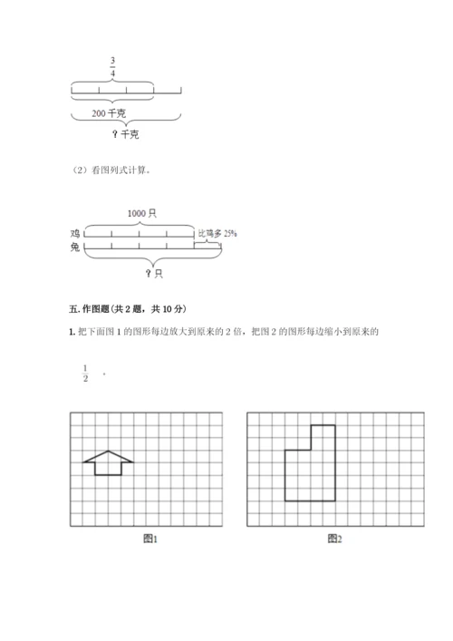 人教版六年级下册数学期末测试卷丨精品(能力提升).docx