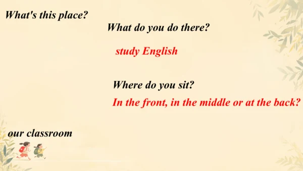 Unit 3 My School SectionB Reading  课件（新人教七上）