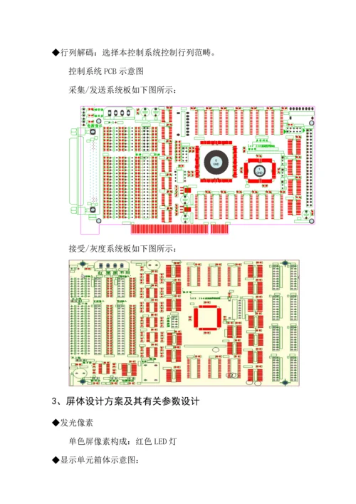 户外P单色LED显示屏专题方案模板.docx