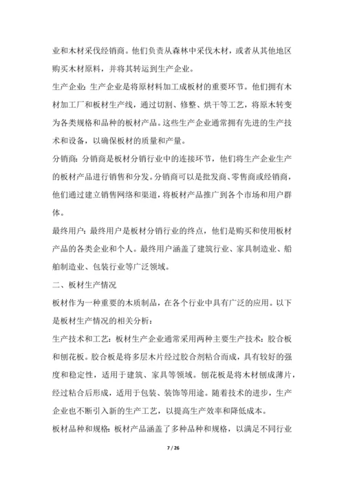 板材分销行业投资与前景预测.docx