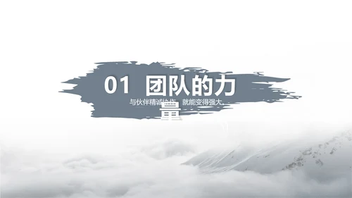 商务大气企业宣传团队精神建设PPT课件