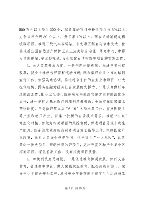 发改局年底工作报告及明年思路.docx