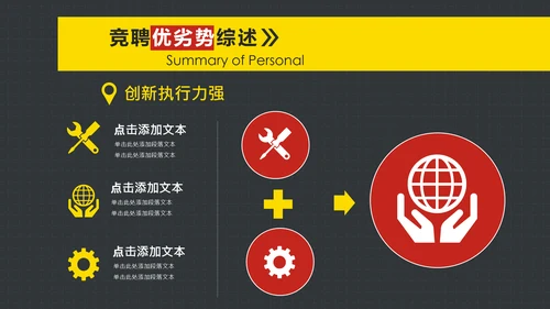欧美时尚创意个人简历求职竞聘PPT模板