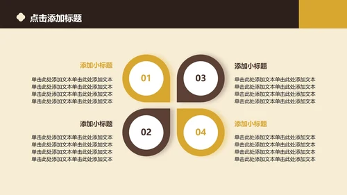 黄色简约风文化主题旅游攻略PPT模板