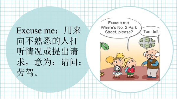 Module 1 Unit 1 Go straight on. 教学课件（共32张PPT）
