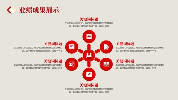 国有企业政务部门年终总结通用PPT模板