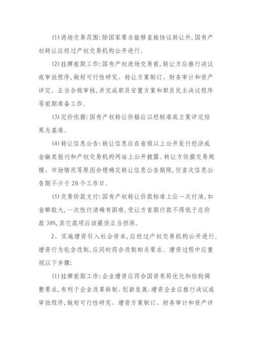 公司混合所有制改革试点工作专业方案.docx