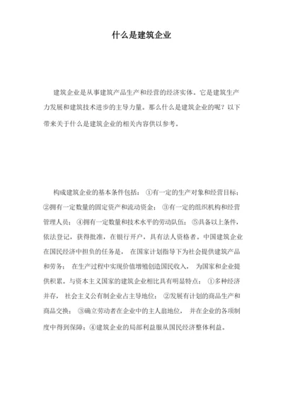 什么是建筑企业.doc.docx