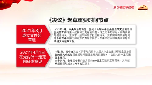 党课学习第三个历史决议制定背景过程PPT模板