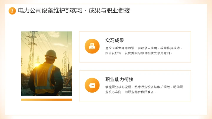 电气工程和自动化专业大学生求职个人能力综合展示职业生涯规划通用PPT模版