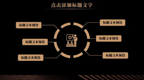 奢华风大气商务工作总结通用PPT模板