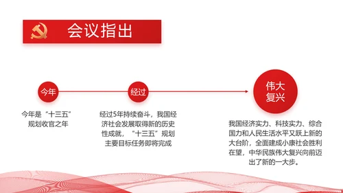 聚焦全国两会政府工作报告动态PPT