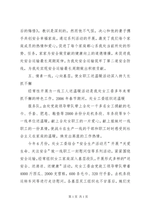 女职工委员会年度工作总结总结.docx