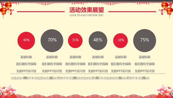 恭贺新禧过年新春拜年活动喜庆春节红灯笼通用PPT