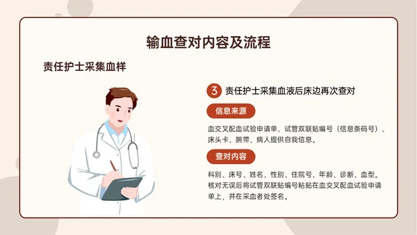红色扁平插画输血安全管理PPT培训课件护理安全管理