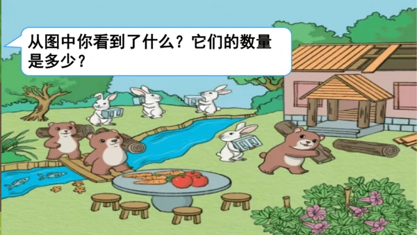 人教版一年级上册数学比多少课件1(共22张PPT)