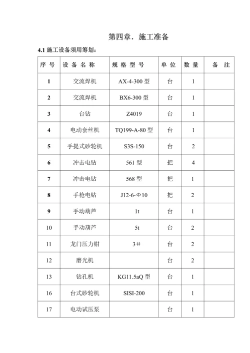 机械设备安装综合施工专题方案.docx