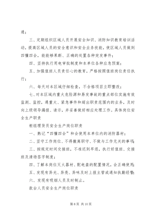 企业主要负责人安全生产职责精编.docx