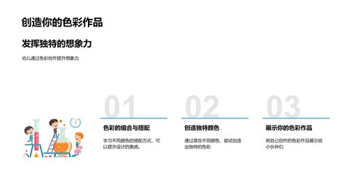 色彩知识教学PPT模板