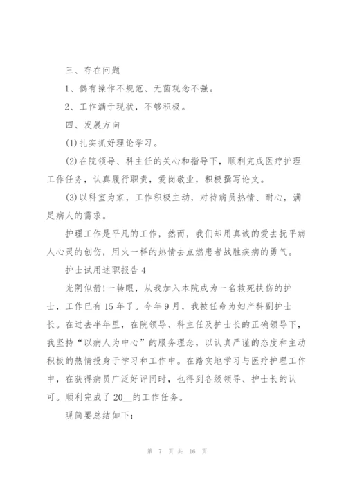 护士试用述职报告.docx