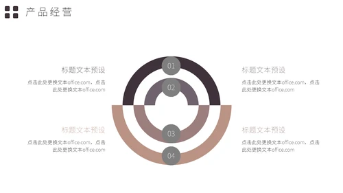 大背景卡片式简约工作汇报通用PPT模板