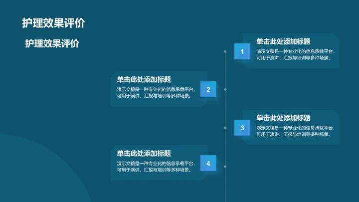 病例汇报与护理研究展示PPT模板